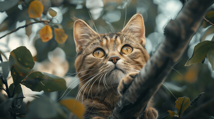 Close up portrait of a beautiful animal looking at camera 