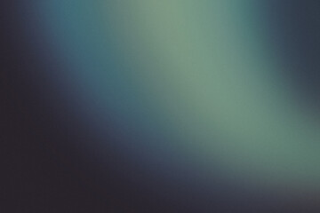 Muted teal and blue grainy gradient blur background. Dreamy modern abstract background.