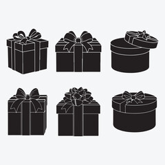set of gift boxes