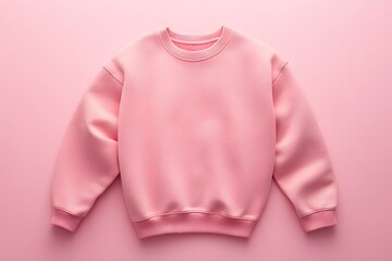 Dusty rose sweatshirt pastel fashion mockup