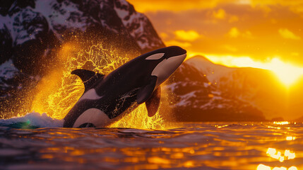 Close up portrait of a beautiful animal looking at camera
