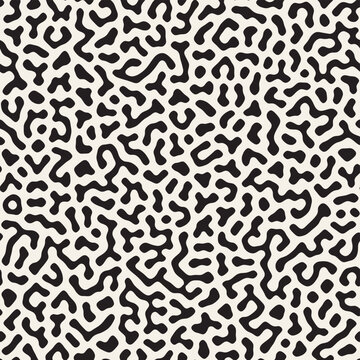 Vector seamless organic pattern. Hand drawn abstract background. Modern stylish texture.