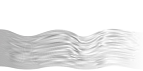 Wavy line abstract background. slanting, oblique geometric pattern. ripple line pattern background. abstract black curve wave lines. wave stripe background