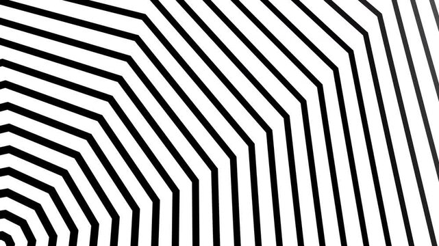 Black and white geometric lines pattern great for backgrounds, textile design, brand identity, packaging, and modern art projects.