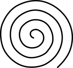 Abstract spiral design Vector