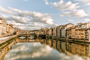 Obraz premium Ponte Vecchio skyline, Florence.