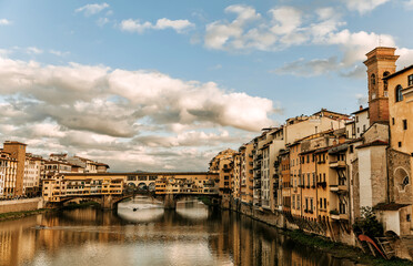 Ponte Vecchio skyline, Florence.