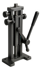 Naklejka premium Adjustable vertical profile bender for tailored metal profiles in professional