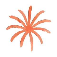 Obraz premium watercolor fireworks