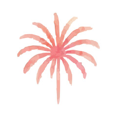 watercolor fireworks