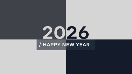 Happy new year 2026 celebration background