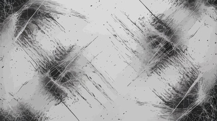 Obraz premium Grunge Texture Background with Black and White Scratches
