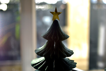 Sapin de no&euml;l en papier