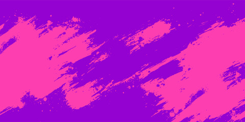 Obraz premium Running Poster Design %E2%80%93 Abstract Colorful Splash Illustration in Purple and Blue for City Marathon