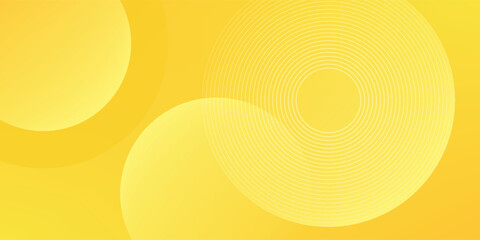 Fluid yellow gradient shapes composition. for presentation design.
