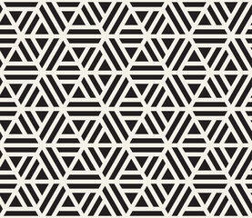 Vector seamless pattern. Modern stylish abstract texture. Repeating geometric tiles