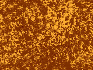 Abstract Organic Texture in Warm Orange and Brown Tones