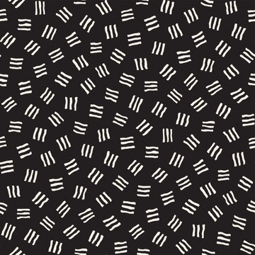 Vector seamless organic pattern. Hand drawn abstract background. Modern stylish texture.