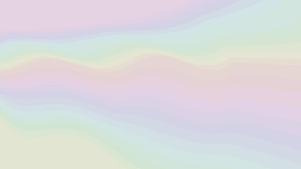 Soft Pastel Rainbow: Calming Waves of Light Colors in a Subtle Gradient Pattern for Digital Art (112 Characters)