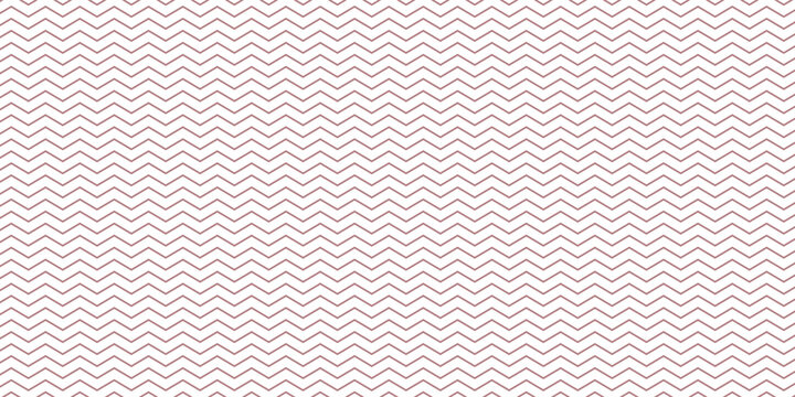 Zigzag lines seamless vector pattern. Regular zigzag texture. Geometric classic fashion ornament