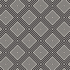 Vector seamless pattern. Modern stylish abstract texture. Repeating geometric tiles