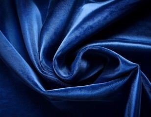 Obraz premium luxurious indigo blue velvet textured background with a soft plush surface elegant and sophisticated design with a rich deep color and a feel suitable for luxury fashion