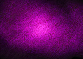 Vibrant Purple Fur Texture Background with Soft Glow, Abstract Textile Pattern