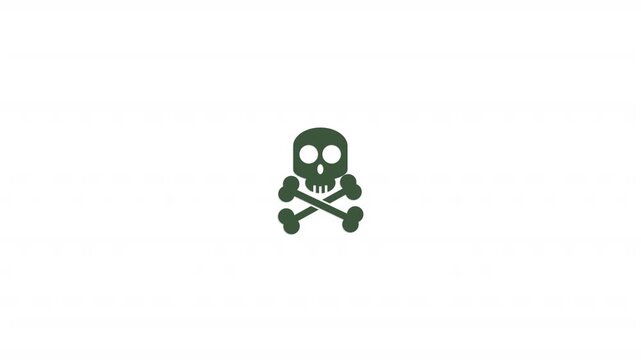 Skull and crossbones icon