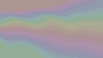 Pastel Gradient Wave Layers: An Aesthetic Blend of Soft Colors for Design, Wallpaper, & Backgrounds