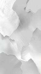 Smooth white abstract paint strokes with cloud dancer fluid textures create elegant 2026 minimalist art. Perfect for luxury branding, cosmetic backgrounds, modern presentations, creative designs.