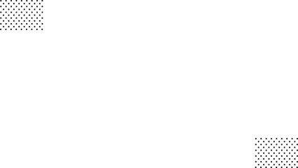 Black white polka dot abstract background. Repeating geometric dot pattern. Clean minimal design with seamless layout. High contrast monochrome texture. Modern simple backdrop for print brand or web