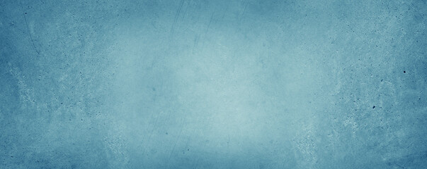 Blue textured concrete wall background