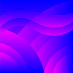 Abstract Purple Blue Gradient Wave Background – Modern Digital Wallpaper
