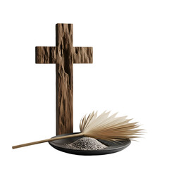 Rustic Wood Cross Ash Palm Leaf Spiritual Meaning