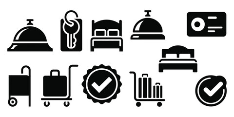 Set of kitchen and restaurant icons vector