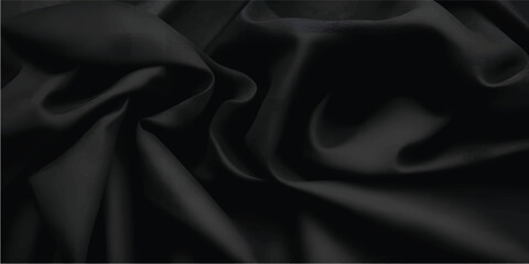 Obraz premium Luxury Abstract Cloth Wave Background with Flowing Liquid Folds, Soft Grunge Silk Texture and Elegant Satin Velvet Material for Premium Design Use