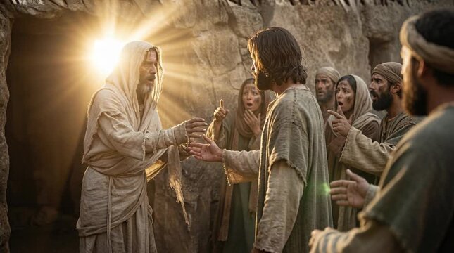 Jesus Raising Lazarus from the Dead