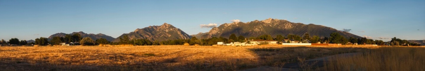 Late Summer Wasatch Panorama