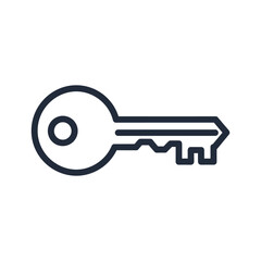Simple key illustration Vector
