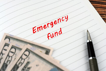 Emergency fund with 50 US dollar money