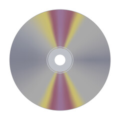 Photo of Cd isolated on transparent background
