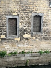 Windows that are bricked up