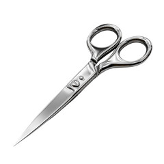 Obraz premium Scissors Placed on a Flat Surface Ready for Cutting Tasks at a Workspace or Home