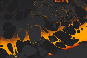 Abstract Ebru Marbling Texture Background