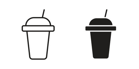 Trappe icon for website, thin line icons. vector logo design