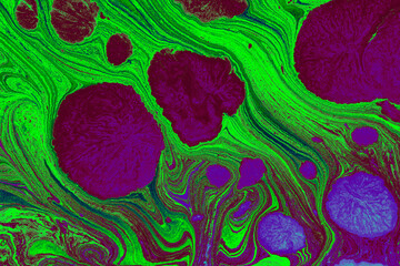 Abstract Ebru Marbling Texture Background