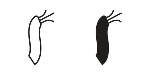 Wires icon for website, thin line icons. vector logo design