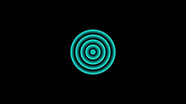 Technology Radio waves screen illustration . Communications Tower Icon illustration . Technology Radio wave signal icon on a black background optimized for digital connectivity visuals