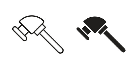Polisher icons. Minimal logo design element, vector illustration.