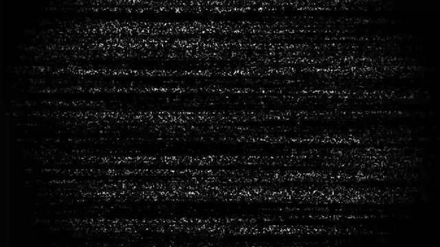 Dark Horizontal Grainy Texture with Subtle Light Streaks . tv screen noise glitch effect Television static noise, no signal old vintage TV.